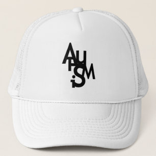Autism (blandade ihop brev) truckerkeps