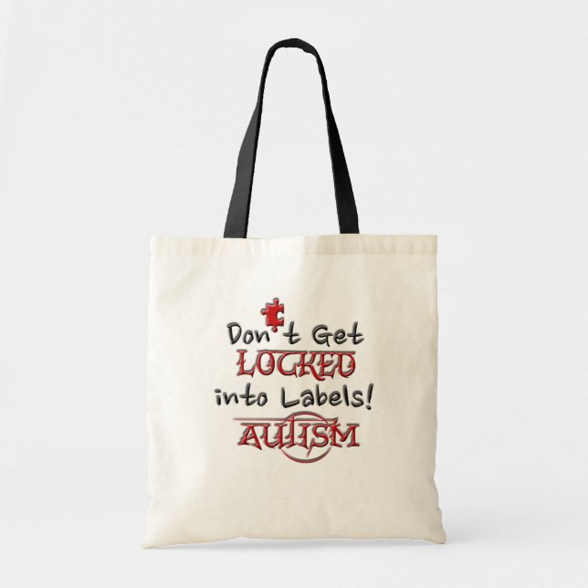 Autism @Budget Tote Tygkasse (Framsidan)
