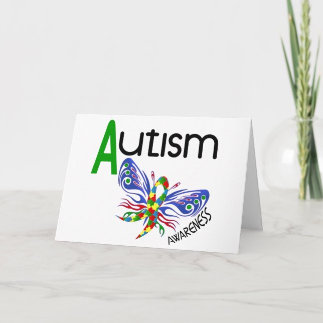 AUTISM Butterfly 3.1 Kort (Framsida)