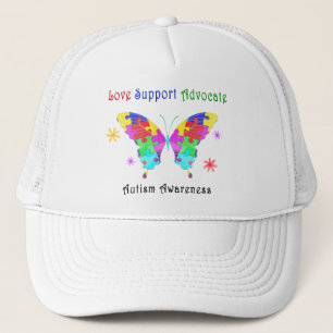Autism Butterfly Keps