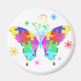 Autism Butterfly Magnet