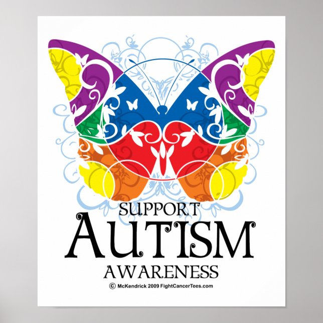 Autism Butterfly Poster (Framsidan)
