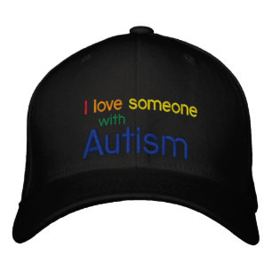Autism Canvas Hat Broderad Keps