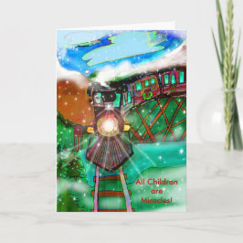 Autism Charity-julkort Helgkort