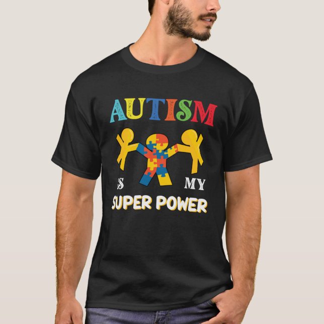 autism day awareness autistic love puzzle kids pro t shirt (Framsida)