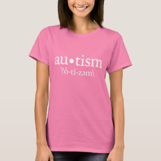 Autism-definierad Mörk T-Shirt