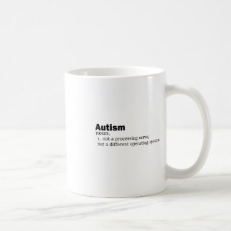 Autism Definition Det är inte ett handikapp en ann Kaffemugg