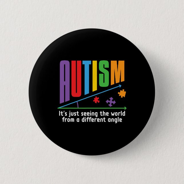 Autism - det är bara att se världen annorlunda Vin Knapp (Framsida)