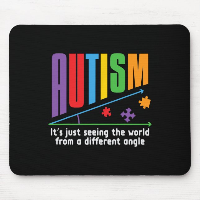 Autism - det är bara att se världen annorlunda Vin Musmatta (Framsidan)