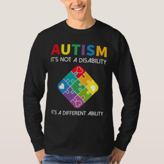 Autism Det är inte ett handikapp, det är en annan T Shirt