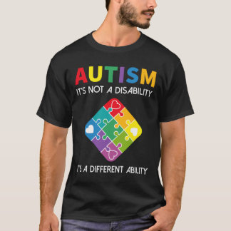 Autism Det är inte ett handikapp, det är en annan T Shirt