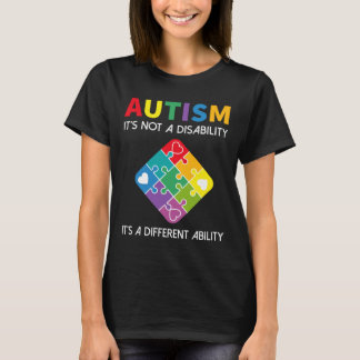 Autism Det är inte ett handikapp, det är en annan T Shirt