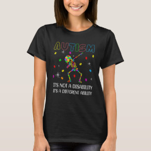 Autism Det är inte ett handikapp, ett skönhetsalte T Shirt