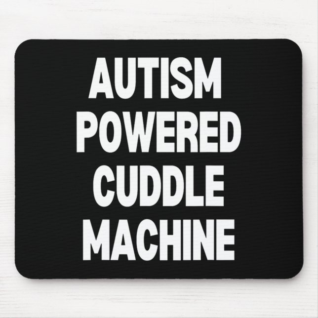 Autism-driven Cuddle Maskin Musmatta (Framsidan)
