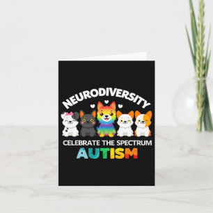 Autism Embrace Neurodiversity Firar Spectr Kort