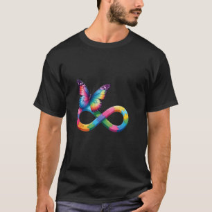 Autism Fjäril Oändlighet Pussel Autism Medvetenhet T Shirt
