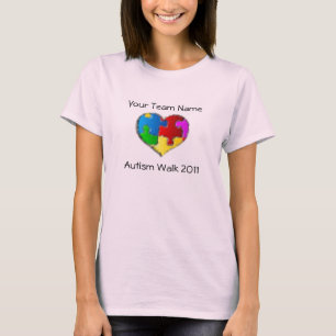 Autism går skjortan 2011 t shirt