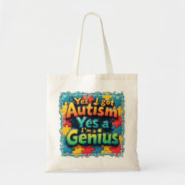 Autism Genius Tygkasse