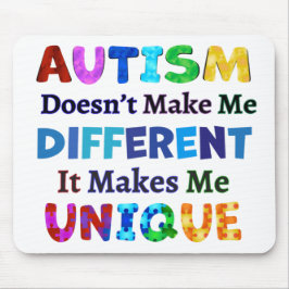 AUTISM gör mig UNIK Musmatta