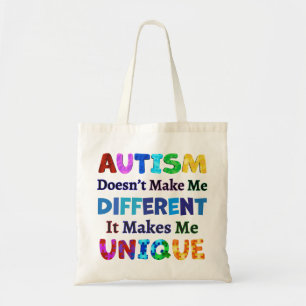 AUTISM gör mig UNIK Tygkasse