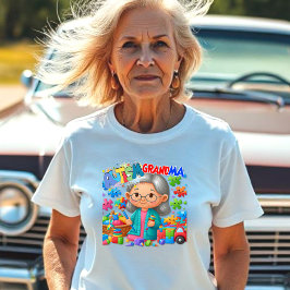 Autism GrandMa-Leksak - Autism Awareness T Shirt