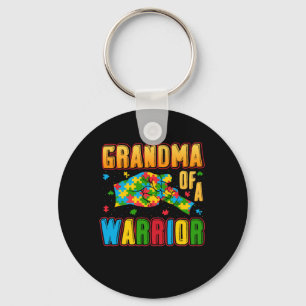 Autism Grandma - mormor till en krigare Nyckelring
