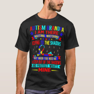 Autism Grandpa som väntar på vakande medvetande T Shirt