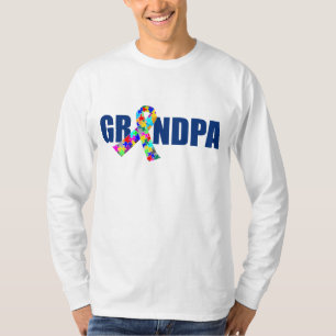 Autism Grandpa Tee Shirt