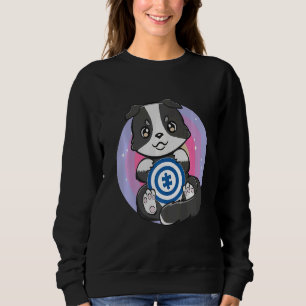 Autism Gräns Collie Puzzle Biet Cute Samlare Hund T Shirt