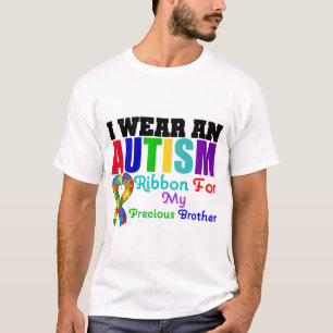 Autism ha på sig jag bandet för min dyrbara brod tee