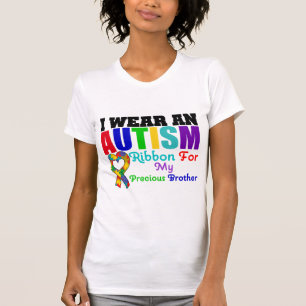Autism ha på sig jag bandet för min dyrbara brod tee