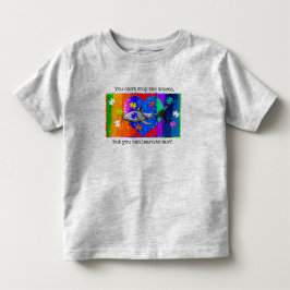 Autism Haj 4T GRÅ T Shirt