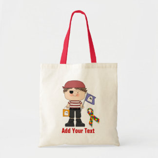 Autism Halloween Budget Budget Tote Tygkasse