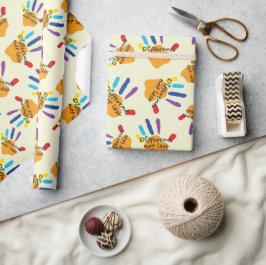 Autism Händer Annorlunda Inte Mindre ASD Uppkännan Presentpapper