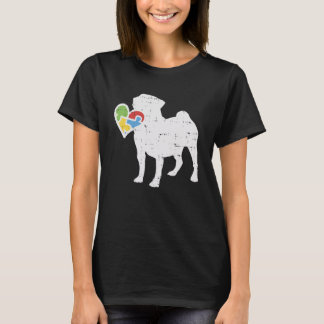 Autism Heart Pug Shirt Awareness Dog Lover Autisti T