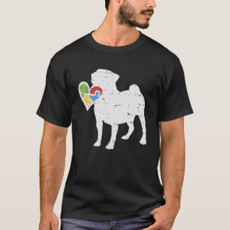 Autism Heart Pug Shirt Awareness Dog Lover Autisti T