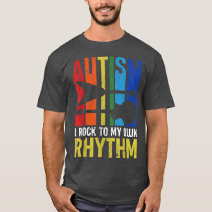 Autism I Sten till min egen rytm Autism Awareness T Shirt