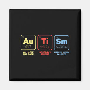 Autism Inslag Awareness Month Autistic Kids Boys Magnet