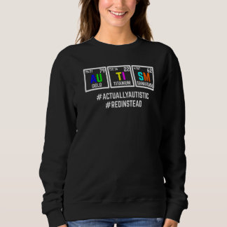 Autism Inslag Red i stället för Autism 1 T Shirt