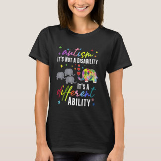 AUTISM Inte ett funktionshinder Det är en annan fö T Shirt
