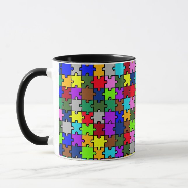 Autism jigszawa mugg (Vänster)