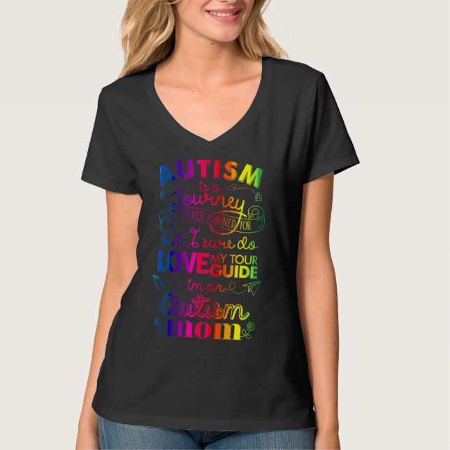 Autism Journey T Shirt (Framsida)