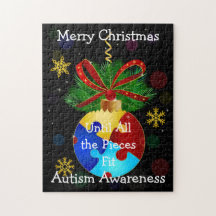 Autism Jul Bauble