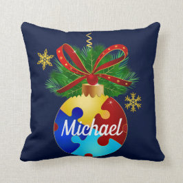 Autism Julbägare Kudde