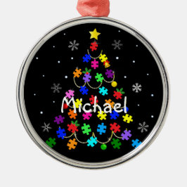 Autism Julgran Julgransprydnad Metall