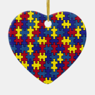 Autism Julgransprydnad Keramik