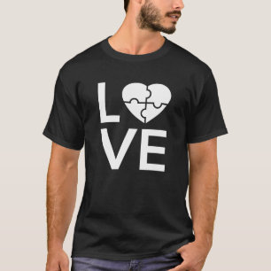 Autism Kärlek T Shirt