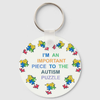Autism Keychain Nyckelring