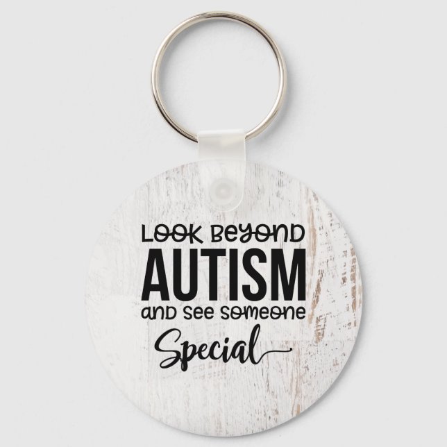 Autism Keychain Nyckelring (Framsida)