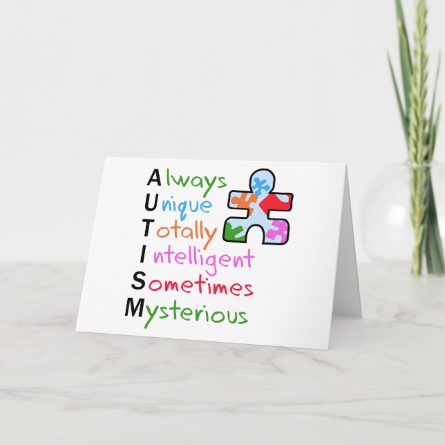 Autism Kort (Framsida)